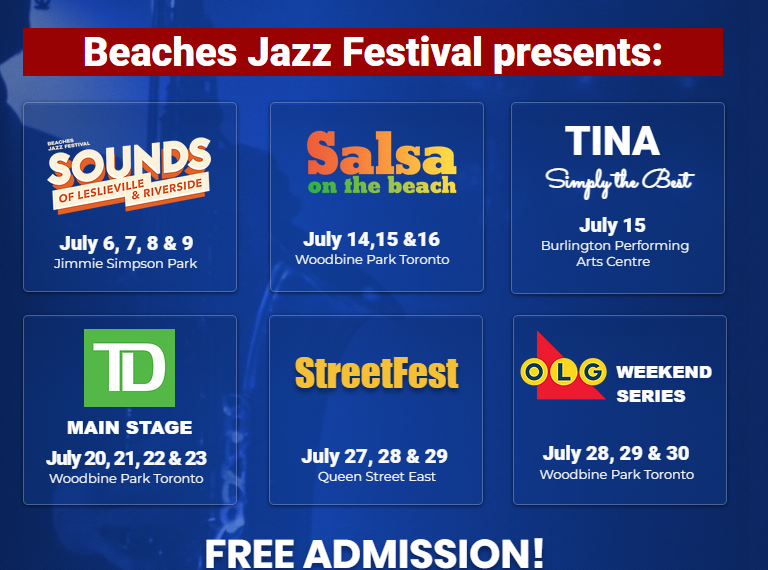 Beaches International Jazz Festival